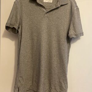 Calvin Klein gray polo shirt
